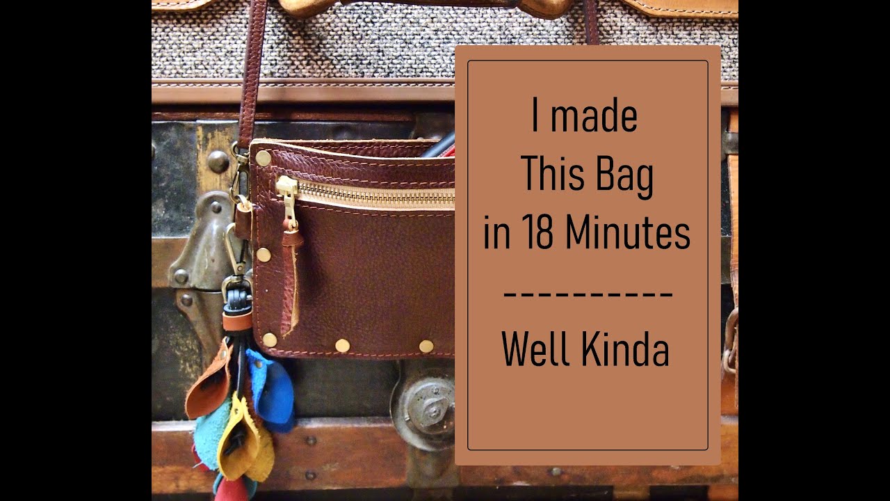 Let's modify the Portland Leather Goods Adriana Pouch - No Sew