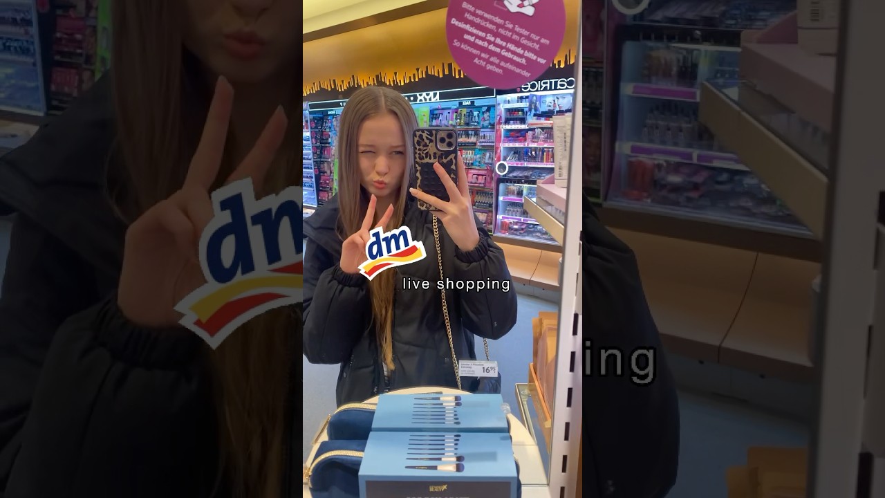 Live Shopping im DM🎀 #dm #dmhaul #livehaul #shopping #shoppinghaul #drogerie #itisdarja #makeup