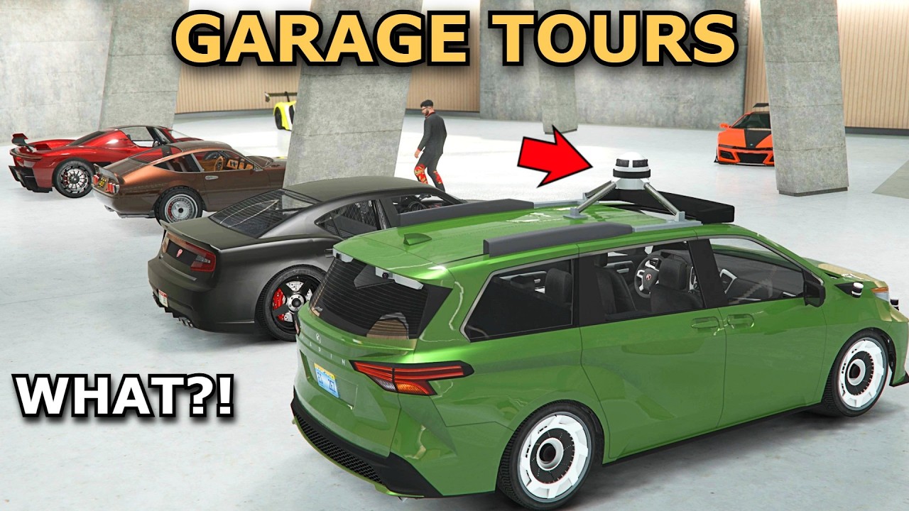 We Looked Through Everyone's MANSION GARAGE In GTA Online