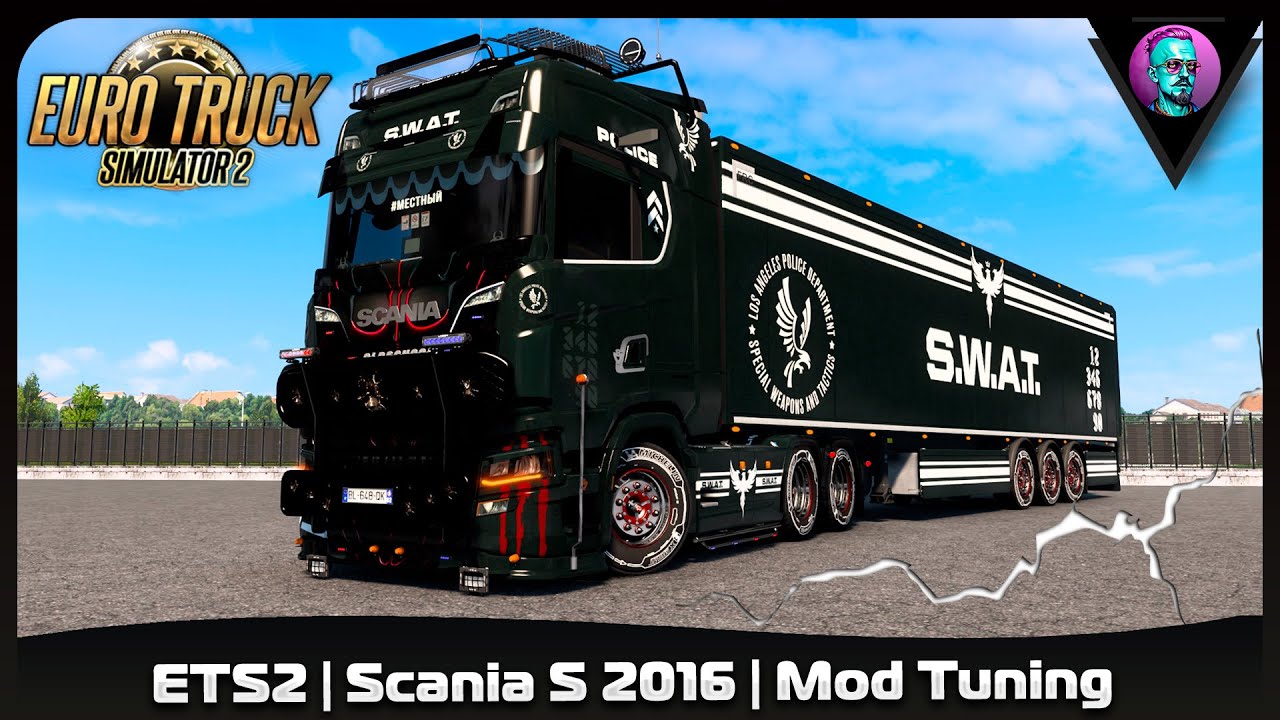 ETS2 | Scania S 2016 | New mod | Realistic Driving
