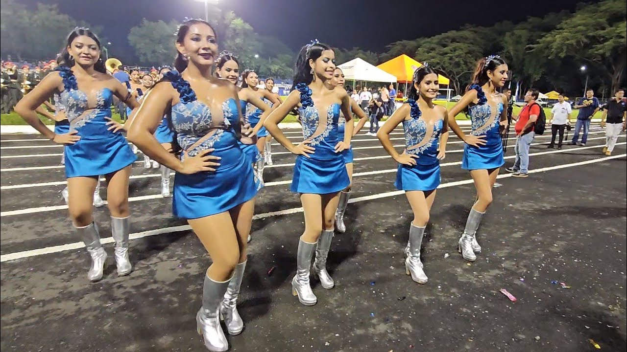 Instituto Nacional Thomas Jefferson 🇸🇻 Desfile de cierre del mes Cívico en Sonsonate 2025 