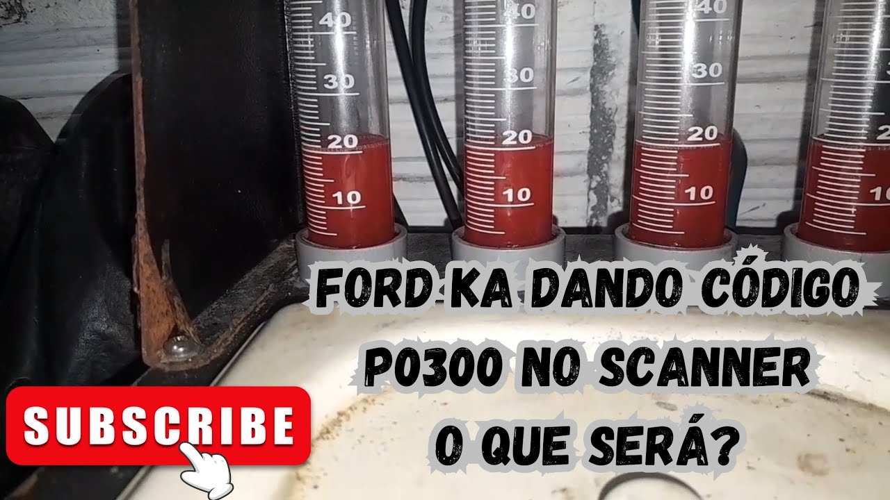 FORD KA, COM FALHA P0300 NO SCANNER
