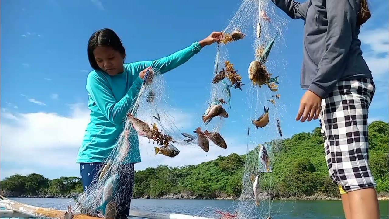 NAG KATINIK TINIK KAMI SA DAMING HULING ISDANG TAGBAGO AT IBA PA || CATCH & SELL #netfishing