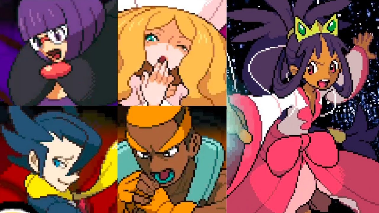 Pokemon Blaze Black 2 Redux - vs. Elite Four & Champion (Challenge Mode EVless v1.4.1)