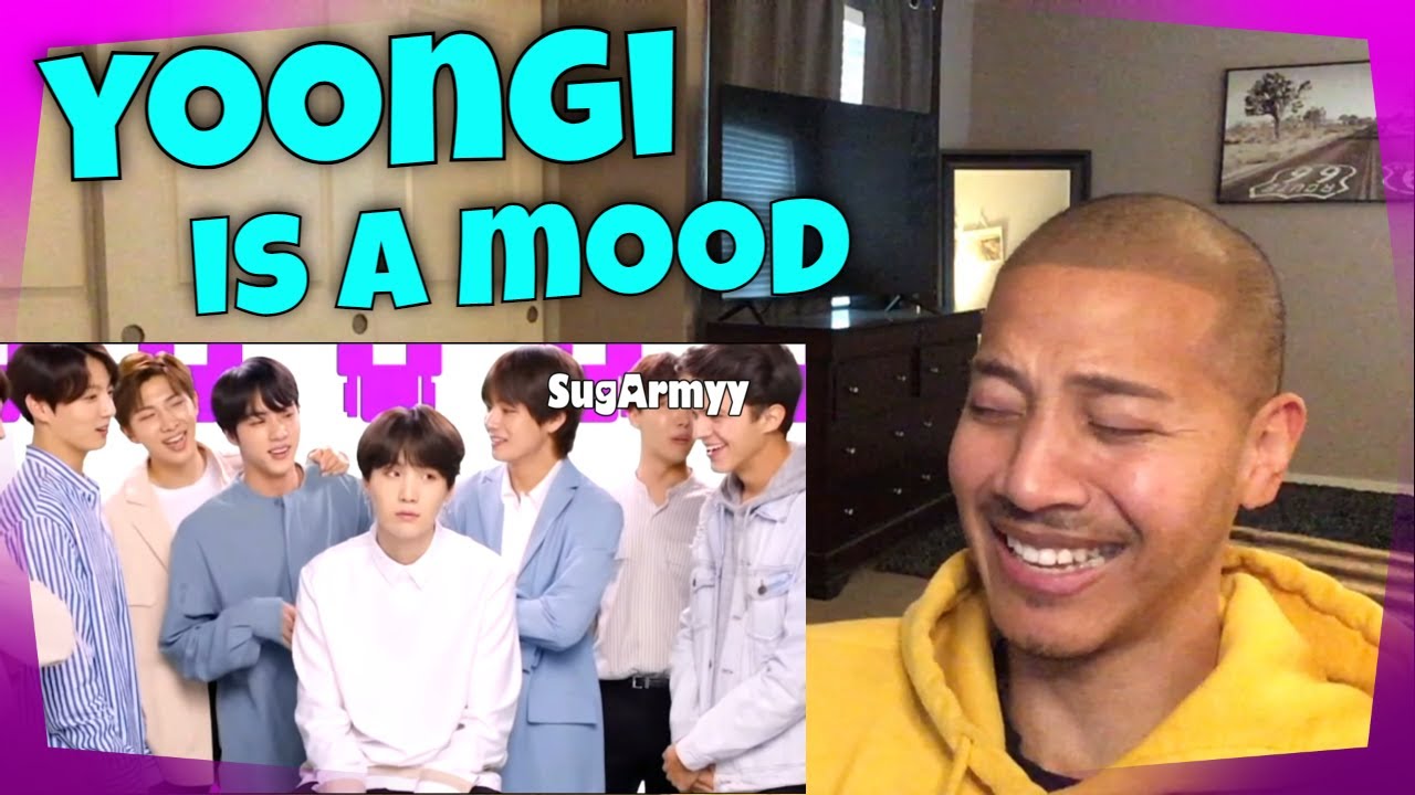 Min Yoongi Can't Be Bothered!! (Reaction)