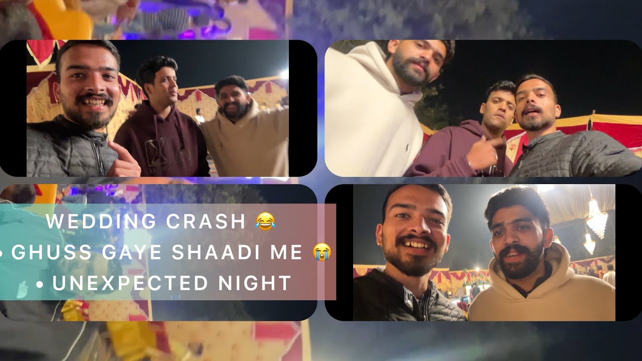 Humne Shaadi “Crash” Kar Di 😂 | Unexpected Wedding Fun