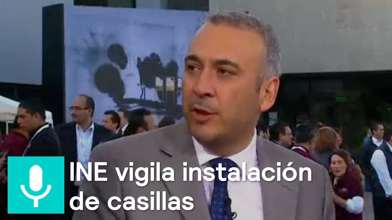 Benito Nacif señala que el INE da seguimiento a instalación de casillas