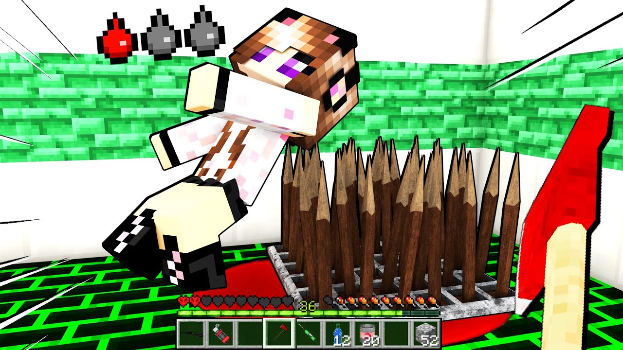 ANNA È CADUTA IN TRAPPOLA!! - Minecraft Epidemia 035