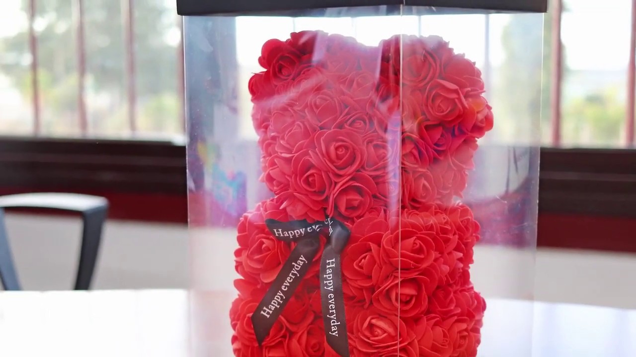 Cómo montar el estuche de tu Oso de Rosas Foam