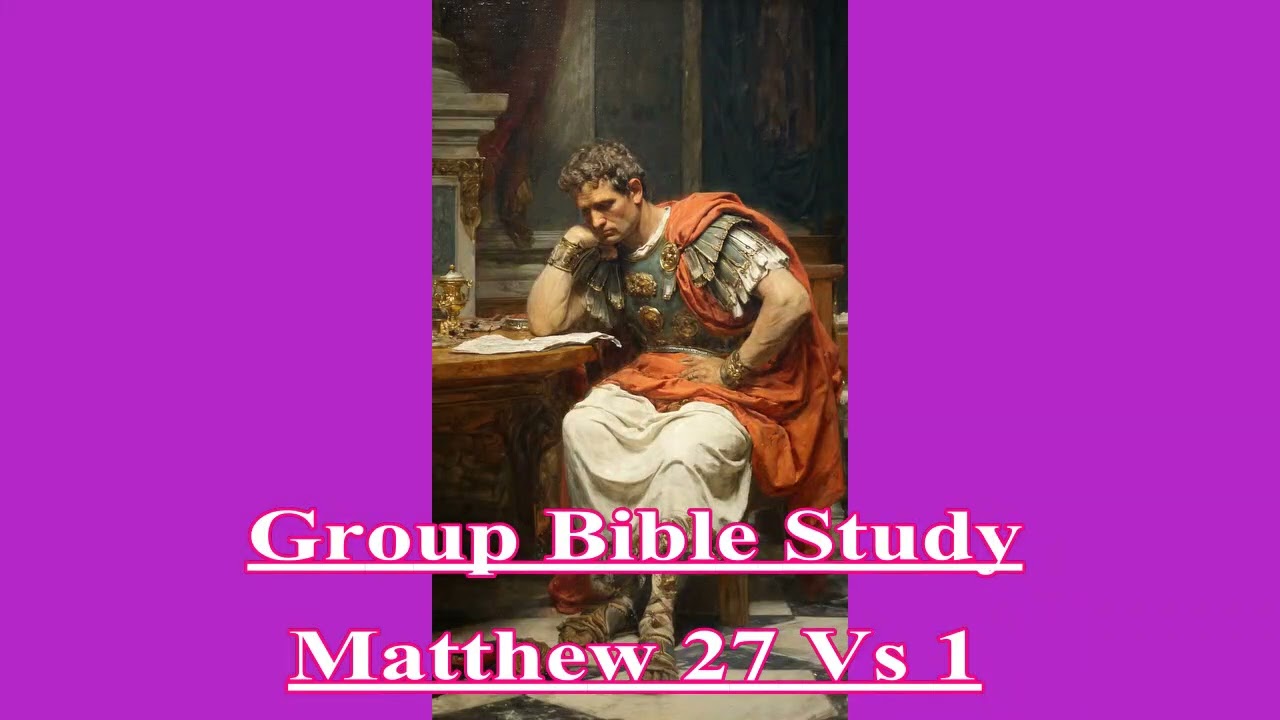 Jesus Before The Govonor, Judas Kills Himself, & The Fulfilment of Old Prophecy