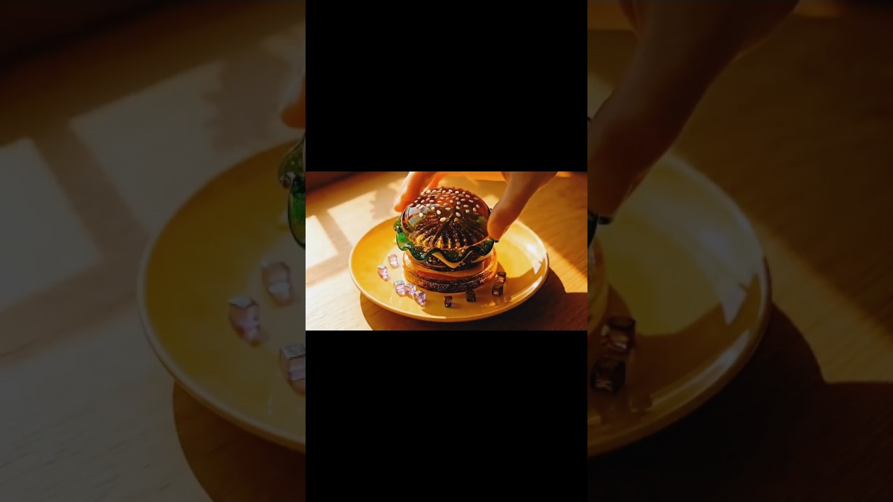 ai glass burger 🍔