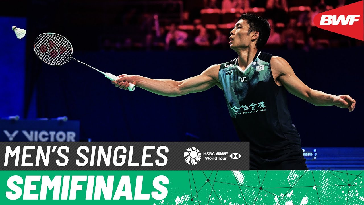 HYLO Open 2023 | Chou Tien Chen (TPE) [1] vs. Alex Lanier (FRA) | SF