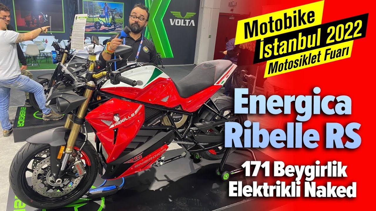Energica Ribelle RS - 171 Beygirlik Elektrikli Naked