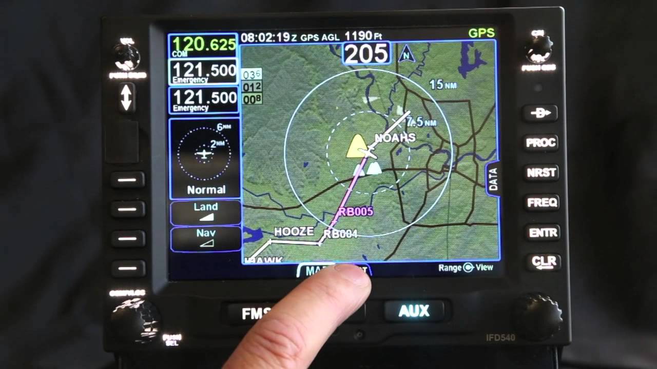 IFD540 - Page & Tab User Interface