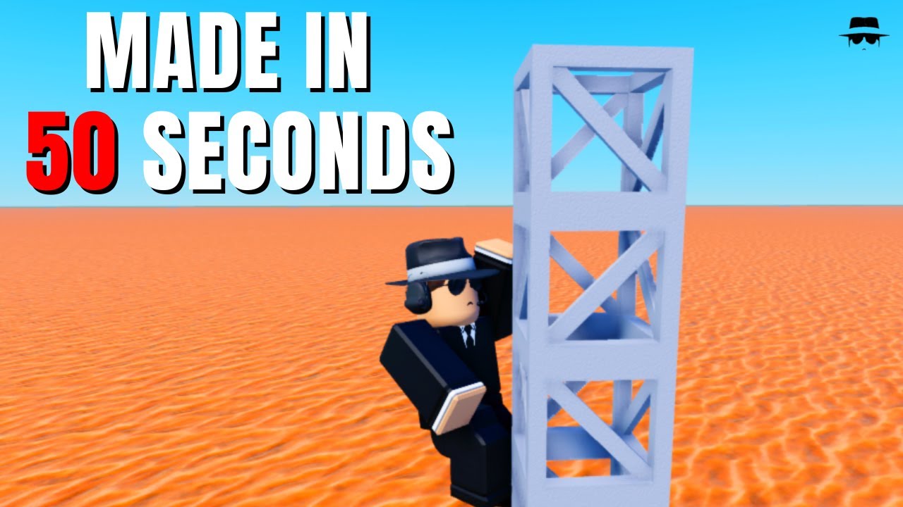 How to Make FLOOR IS LAVA on ROBLOX in 50 Seconds!