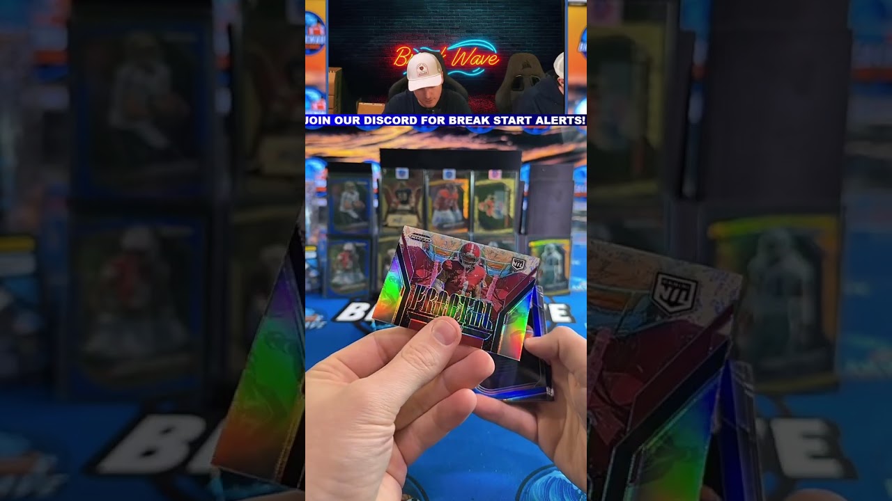 CRAZY NEW RELEASE - Break #1842: Prizm Black FOTL Football x4