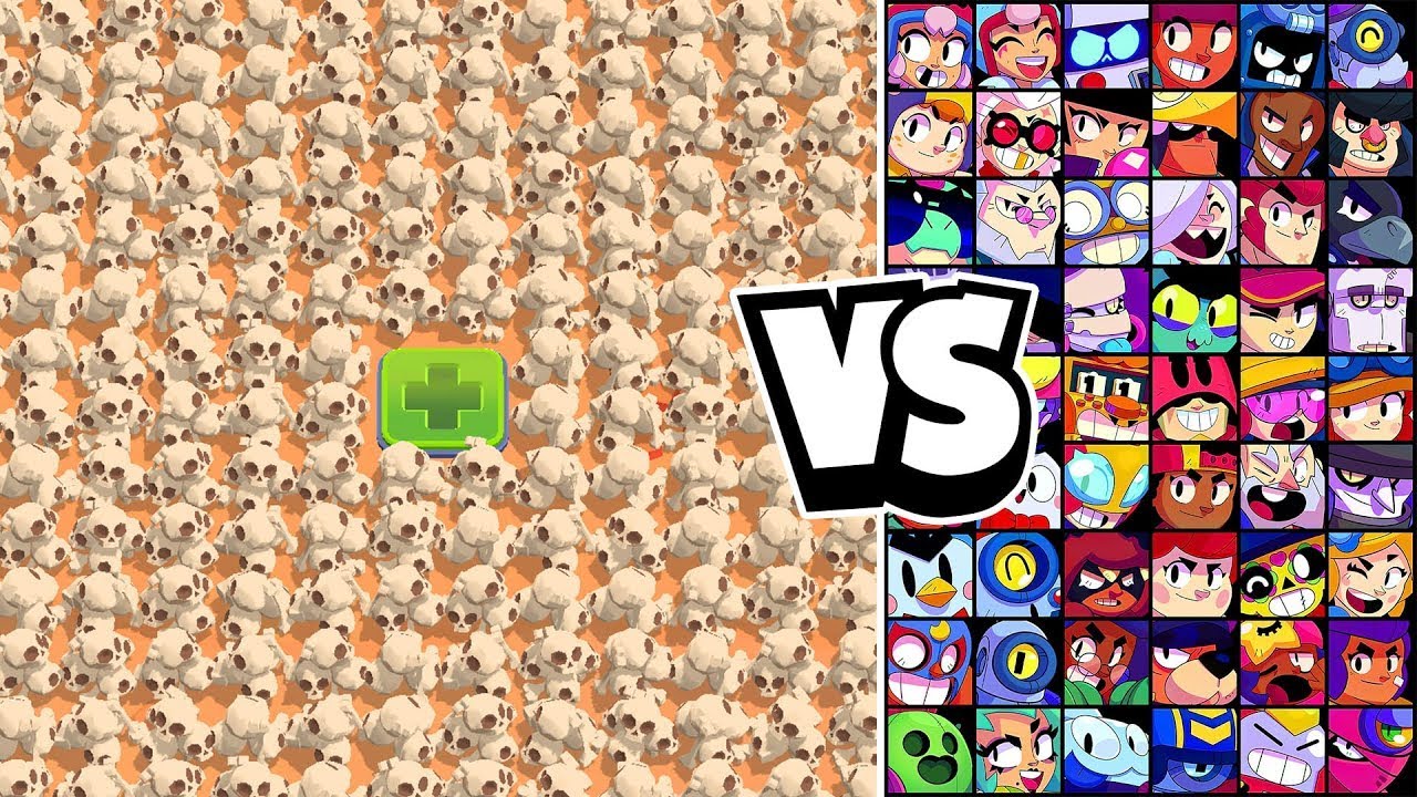 КТО СМОЖЕТ СЛОМАТЬ БОЛЬШЕ ЧЕРЕПКОВ?! УЛЬТА, ГАДЖЕТ И ПАСИВКА! | Brawl Stars