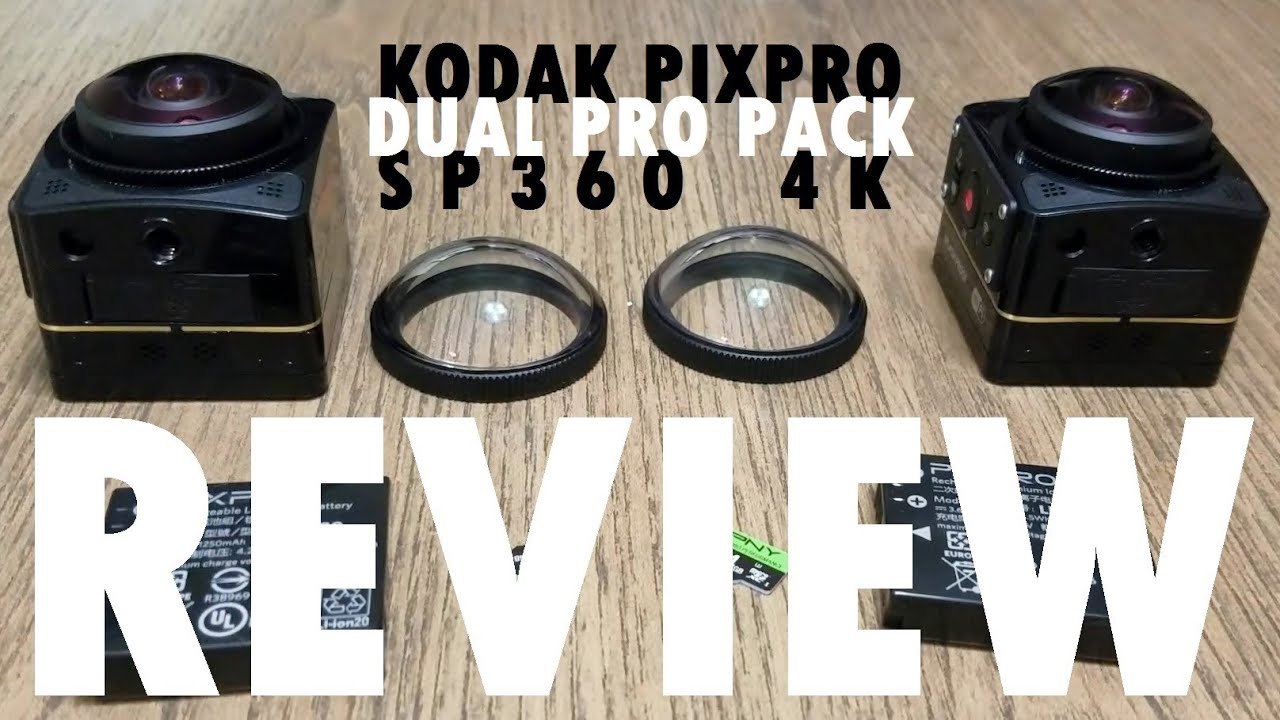 Обзор камеры 360&deg;: Kodak PixPro SP360 4K Dual Pro Pack