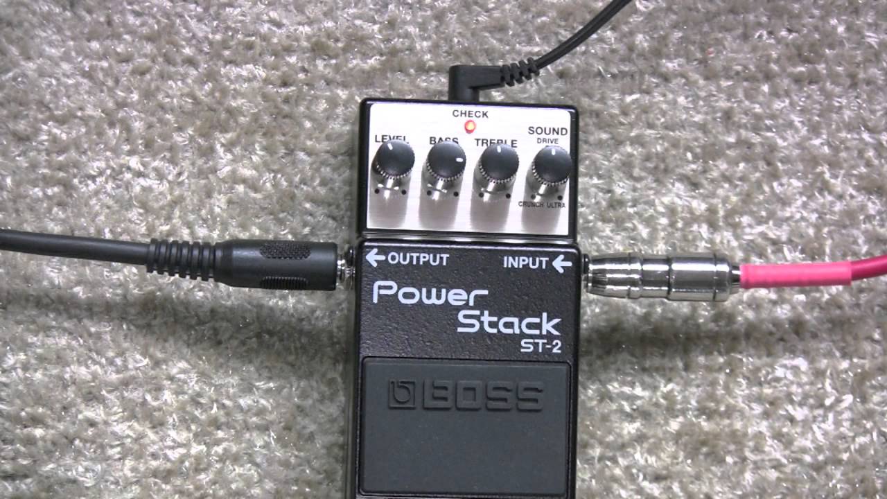 Boss Power Stack Overdrive & Distortion Pedal Review