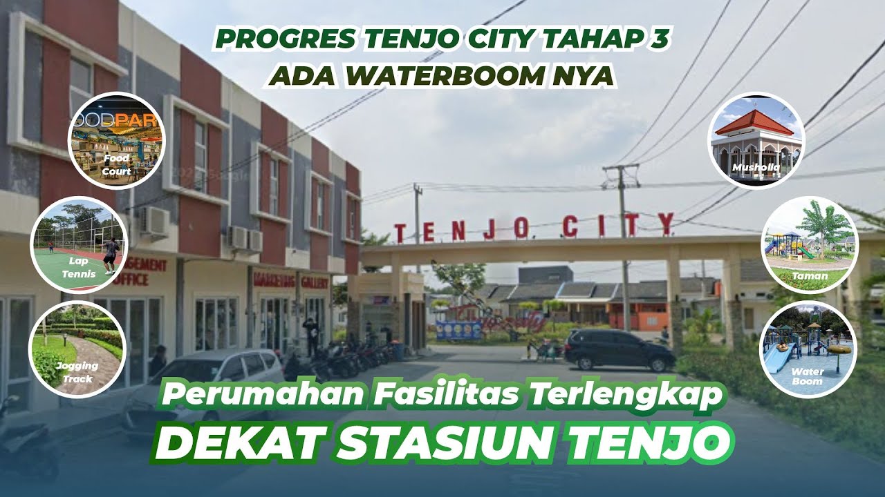 Tenjo City Tahap 3 || Progres Terbaru Ada Waterboom || Perumahan Fasilitas Terlengkap Dekat Stasiun
