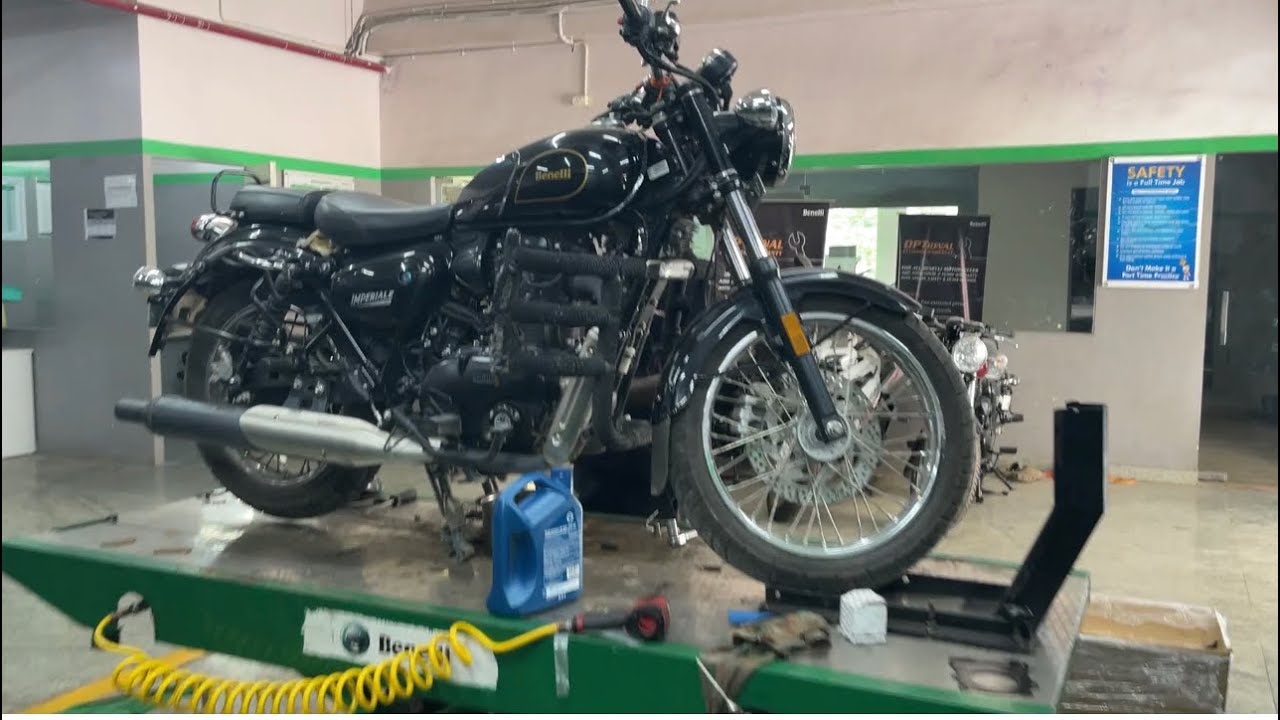 second service benelli imperiale 400 || cost 5163 ||