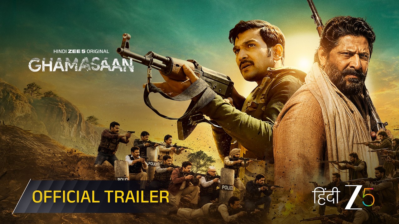 Ghamasaan | Official Trailer | Arshad Warsi, Pratik Gandhi | Hindi Zee 5 Original | Premieres 11 Sep