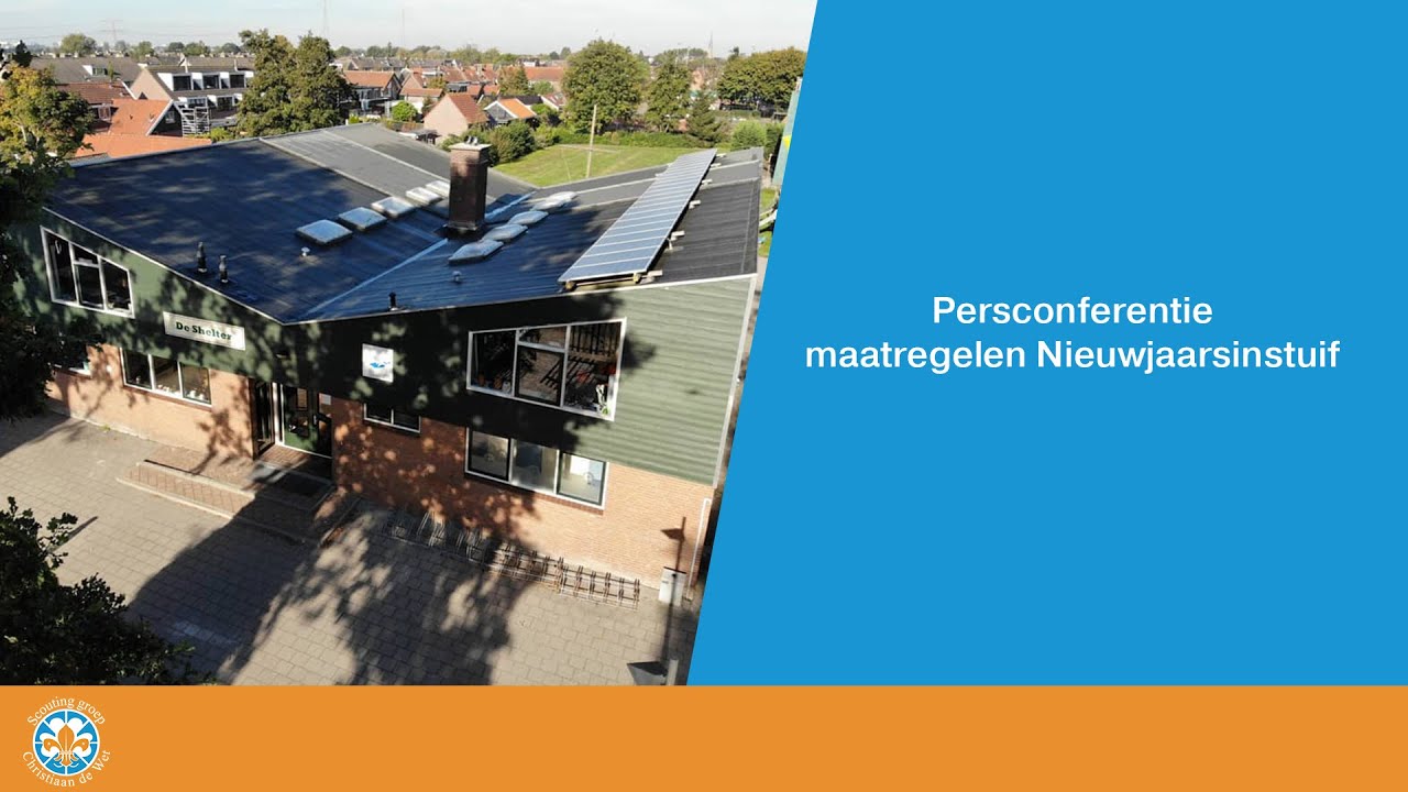 Persconferentie maatregelen Nieuwjaarsinstuif