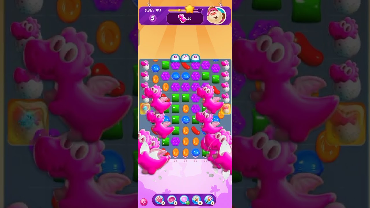 Candy crush level 738