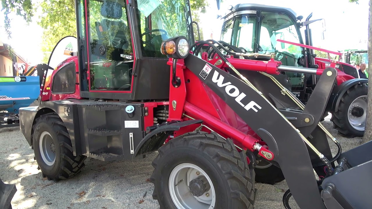 The new 2022 WOLF WL150 excavator