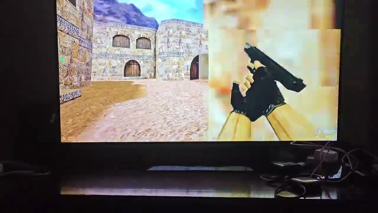 Cs 1.6 test on pc stick (8 gb ram, intel celeron j4105, intel hd graphics 600)