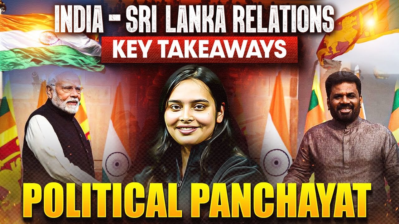 UGC NET Political Science | India -Sri Lanka relations Key Takeaways