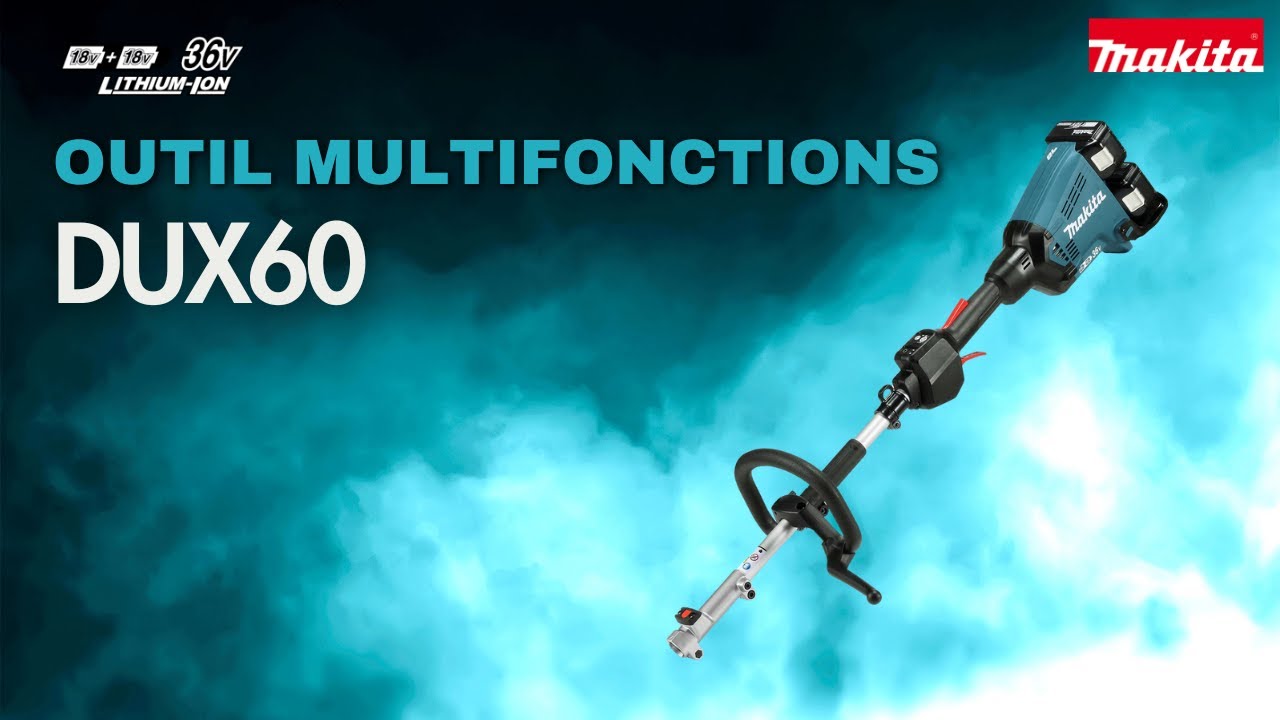 DÉCOUVREZ l'outil multi-fonctions DUX60  36 V =  2 x 18 V Li-Ion