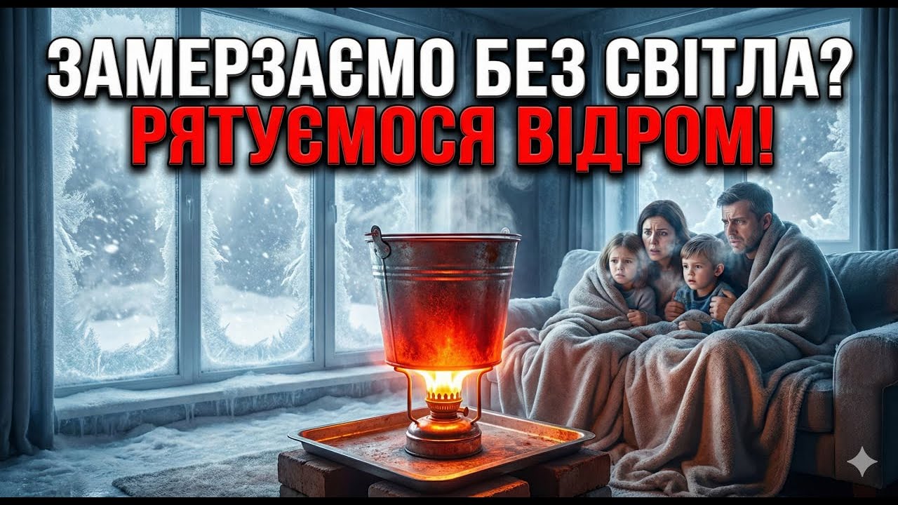 ТЕПЛО без ГАЗУ та СВІТЛА на 12 годин! Як не ЗАМЕРЗНУТИ у власній квартирі?