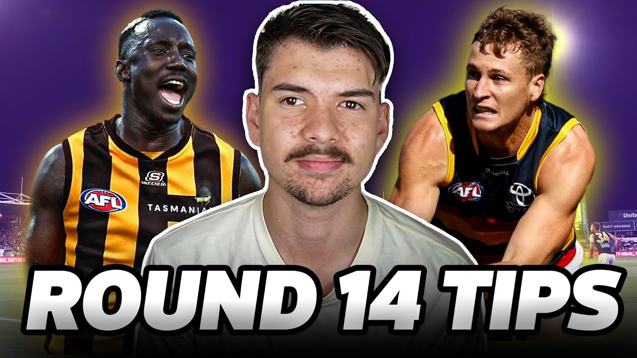 Round 14 AFL Tips + Predictions 2025