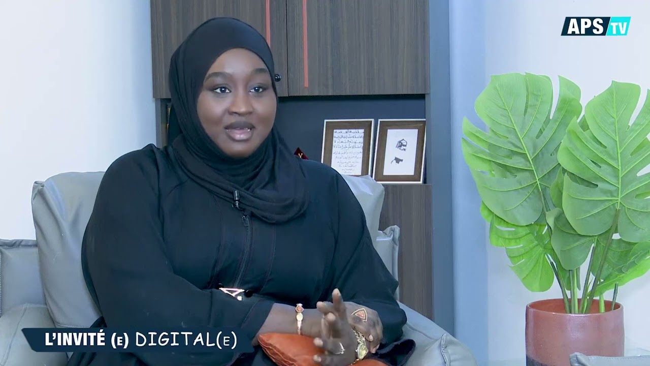 Invité digital spécial Magal Touba reçoit Sokhna Maï Mbacké Djamil