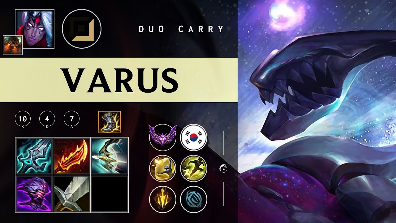 Varus ADC vs Kai'Sa - KR Master Patch 26.01