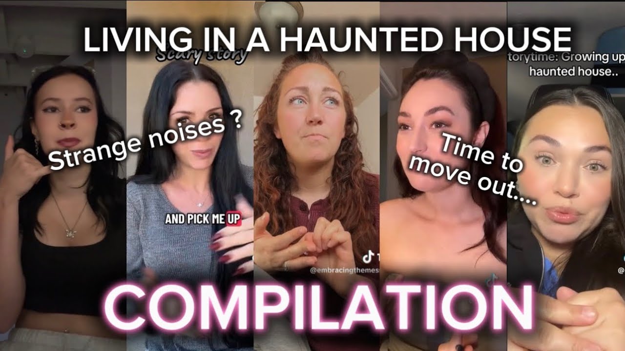 1 HOUR of Creepy Living In A Haunted House Storytimes🏚️👻|| #scarytok #ghoststories 