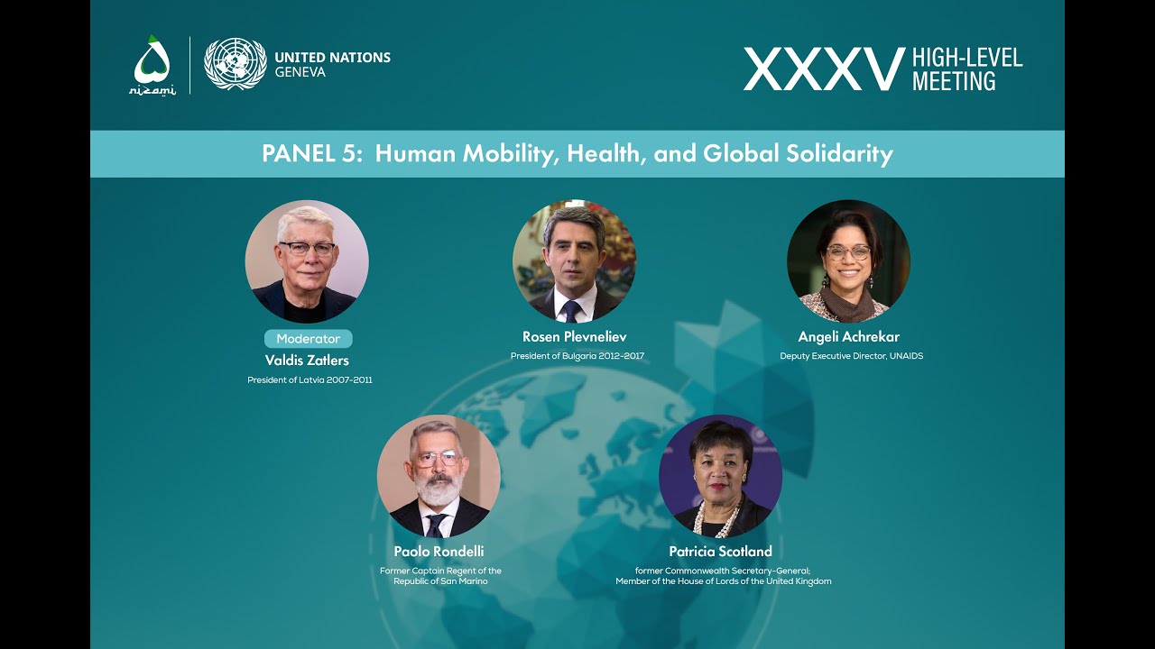 5. Panel of the XXXV HLM | Human Mobility, Health, and Global Solidarity