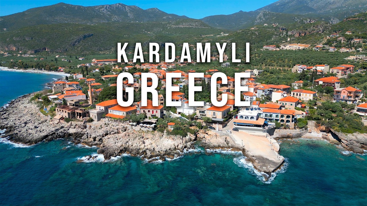 Kardamyli Greece 🇬🇷 | Best of Mani Peninsula 4K
