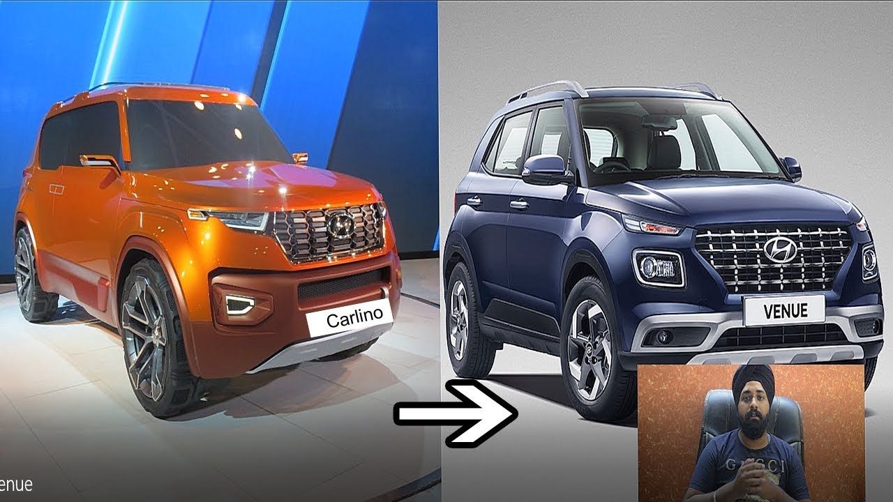 Hyundai Carlino concept to Venue and Another Details