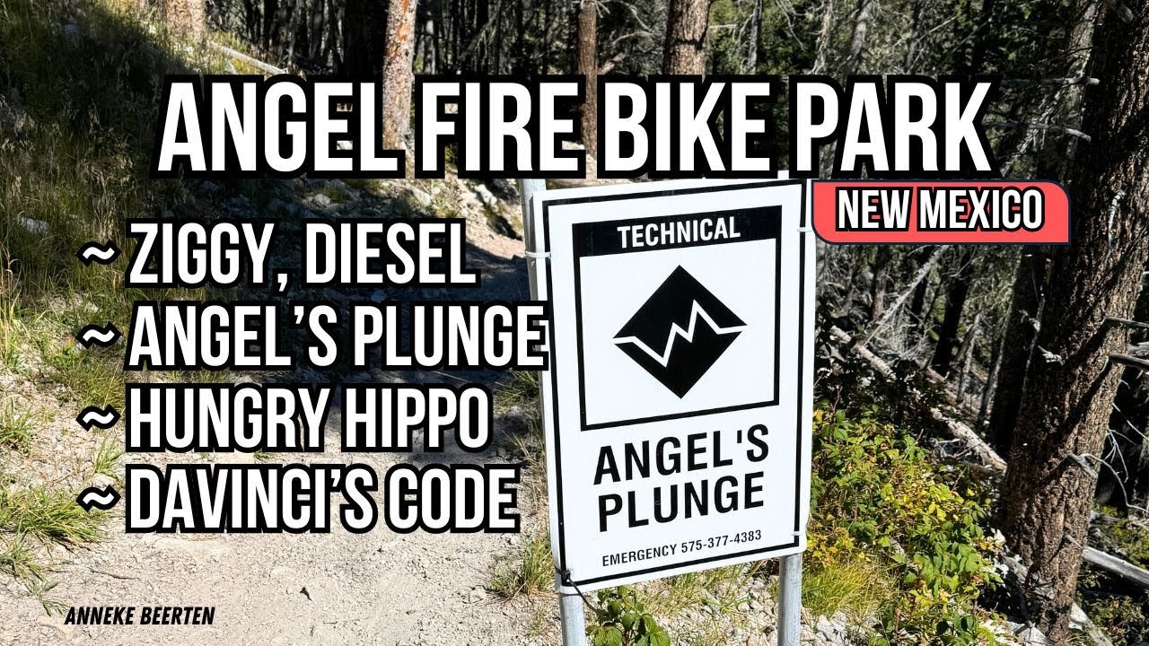 Angel Fire Bike Park Trail POV's: Angel's Plunge, Hungry Hippo, Devinci's Code and more!