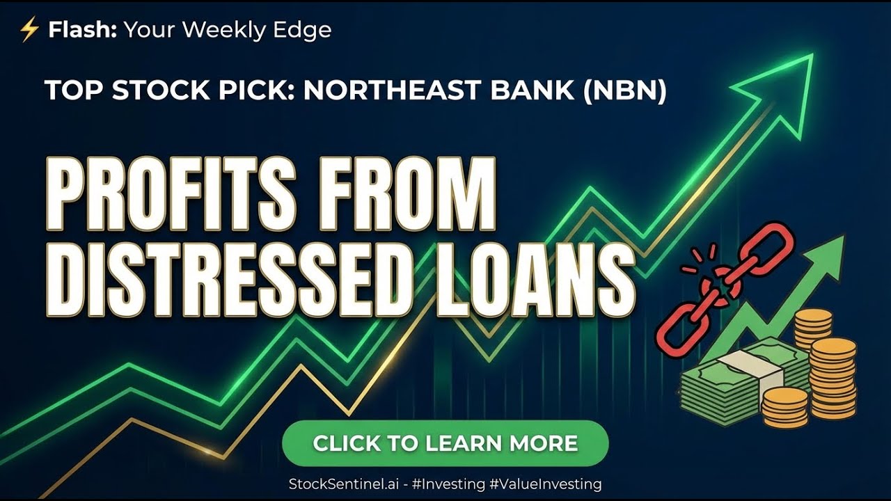 Top stock pick: Northeast Bank (NBN), how this regional bank profits from distressed loans