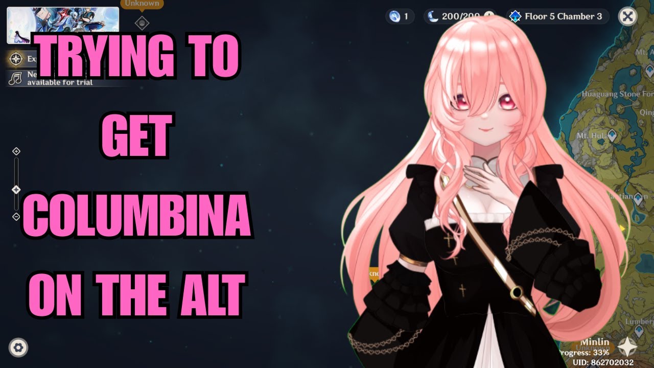 Trying to get Columbina on the alt account | Genshin Impact
