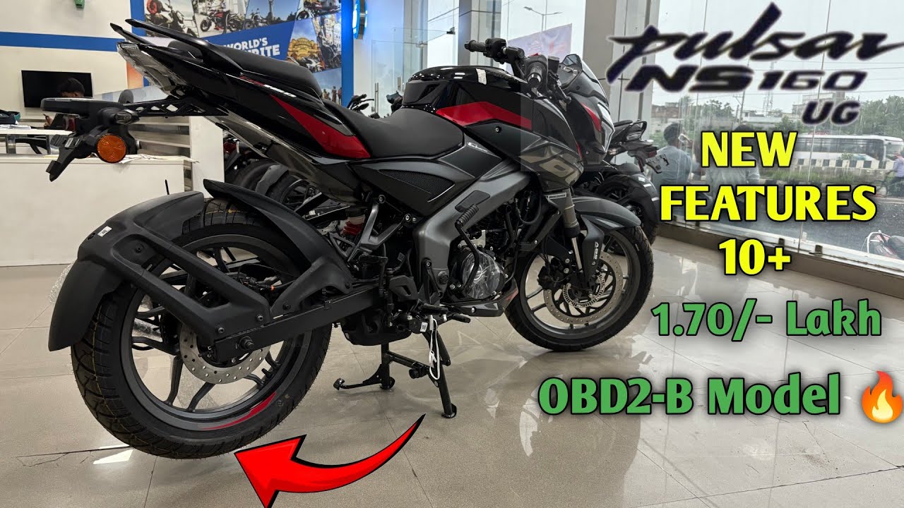 New Bajaj Pulsar NS160 USD Model BS7 2025 Price Features & Mileage Details NS160 Pulsar Review !!