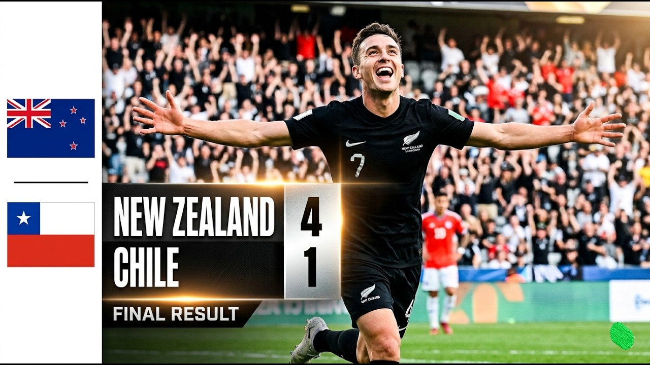 New Zealand VS Chile  - All goals ( Fifa Series 2026)
