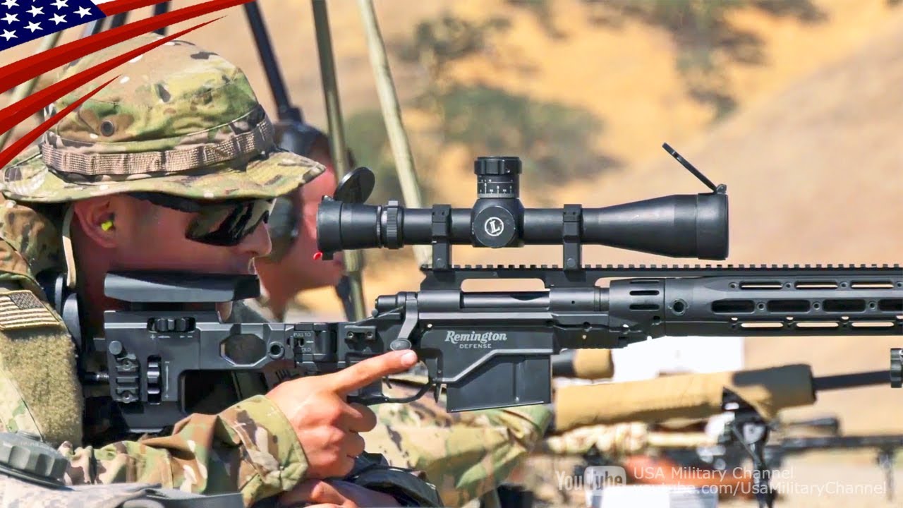 Remington M2010 Sniper Rifle Marksmanship Training
