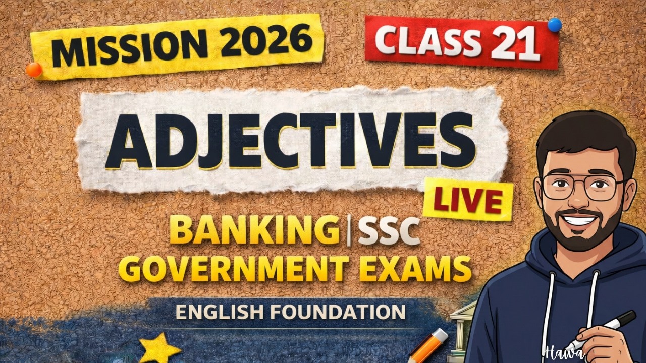 🔥 Day 21: Grammar Foundation | Mission CGL 2026 | HAWA