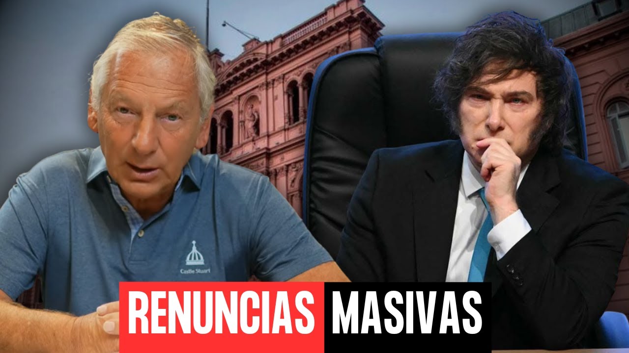 SIGUEN LAS RENUNCIAS MASIVAS EN EL GOBIERNO DE MILEI 🔥😳