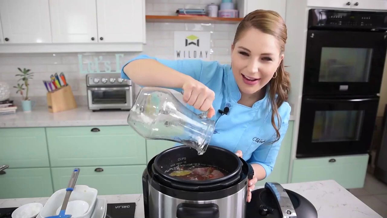 Garbanzos con cerdo mechado - Chef Sophia