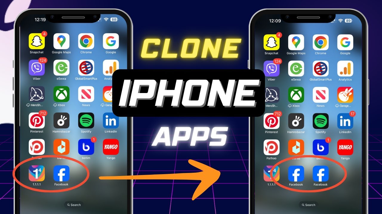 Как клонировать приложения на iPhone | iPhone Dual App